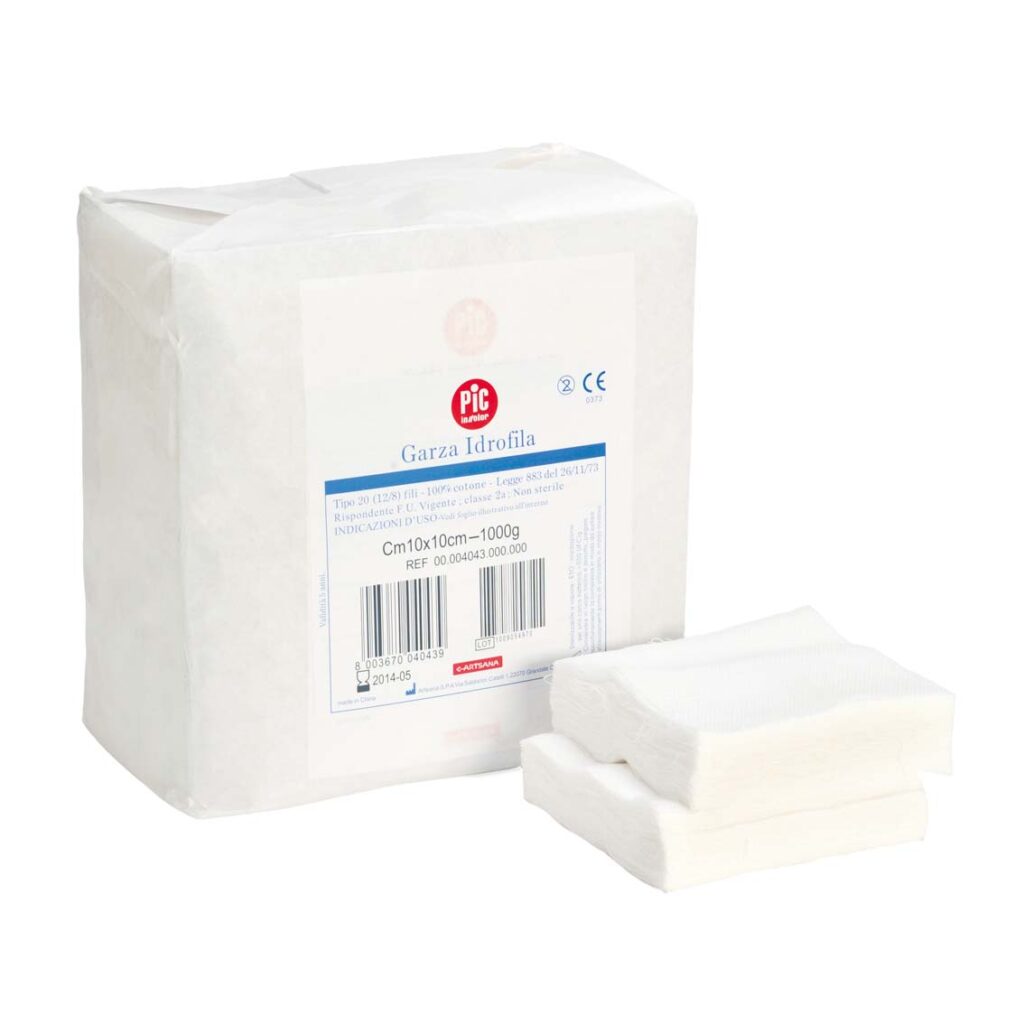 garza non sterile 10x10